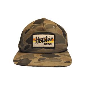Howler Bros Camo Trucker Hat Snapback Adjustable 70s Logo Outdoor